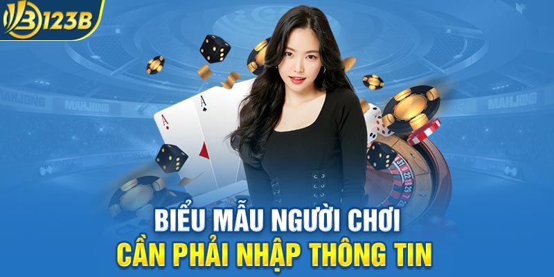 Hoàn thành biểu mẫu đăng ký 123B