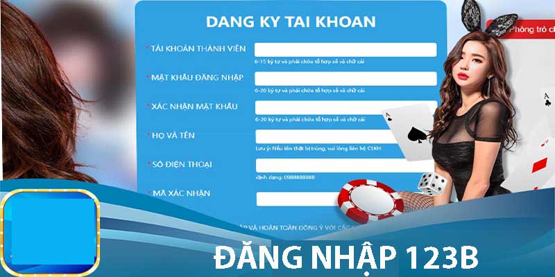 Lưu ý quan trọng khi đăng nhập 123B